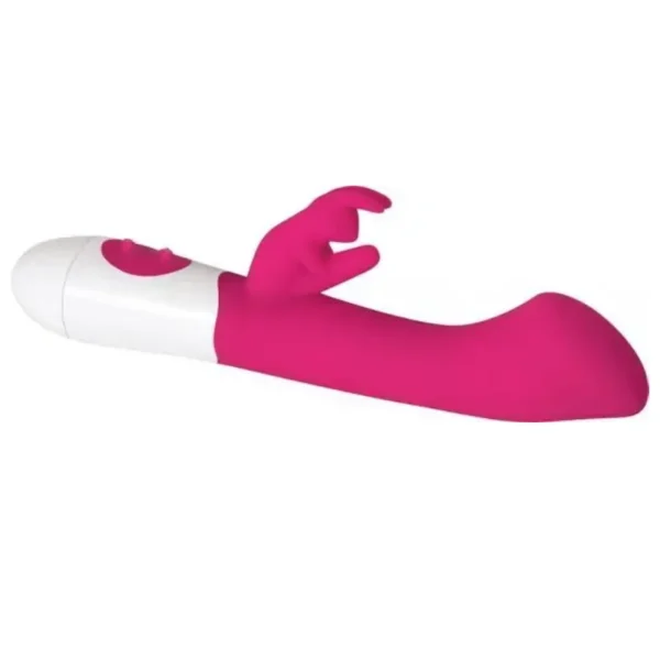 Bunny Love Silicone G Pink Rabbit Vibrator - Side